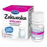 Yaourt maison cultures de bactéries vivantes vitalact Pack probiotique 2 x 05g ZAKWASKI VIVO